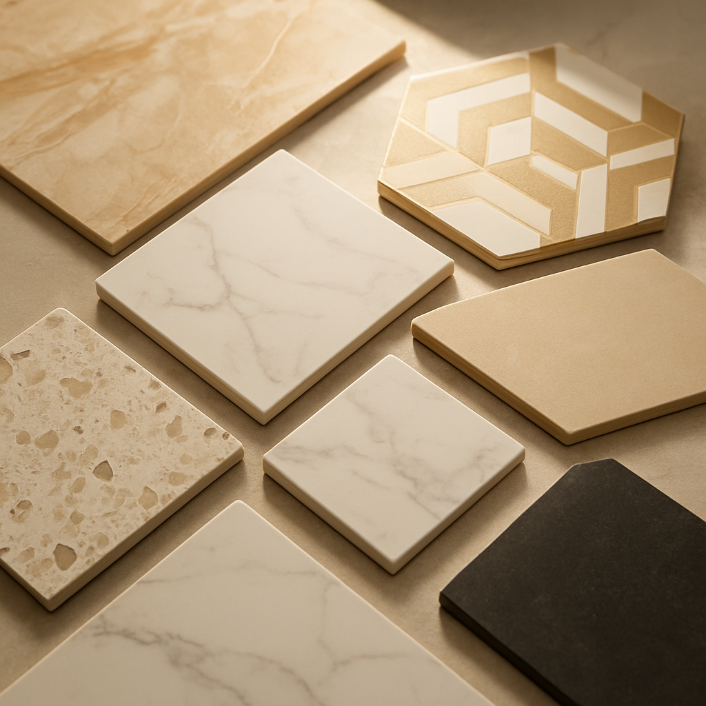 Beautiful tile arrangements